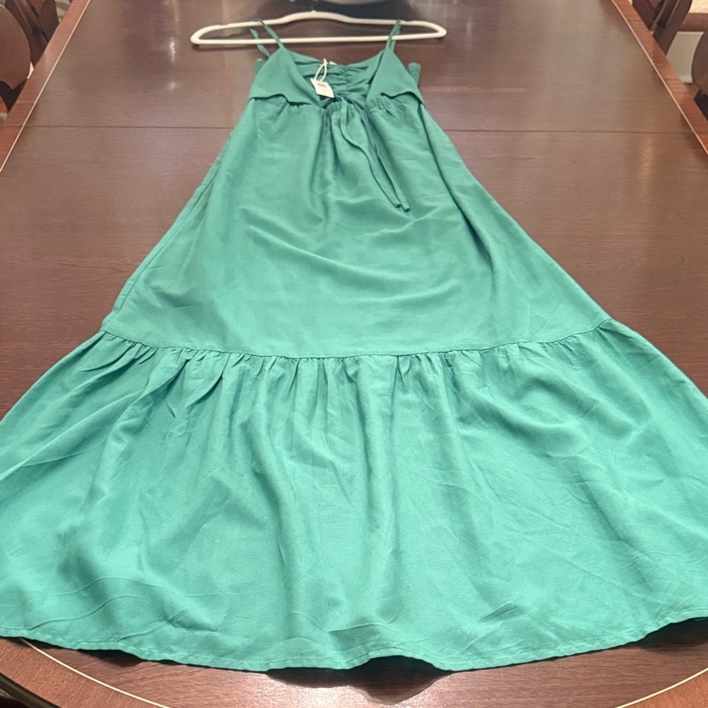 NWT Z Supply Green Winslet Maxi Dress Size XS